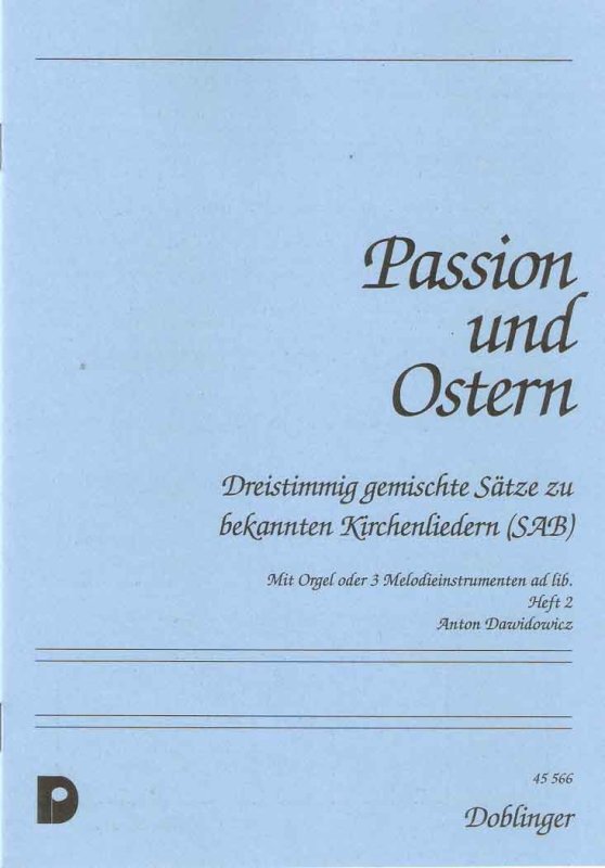 Passion und Ostern Chorsätze